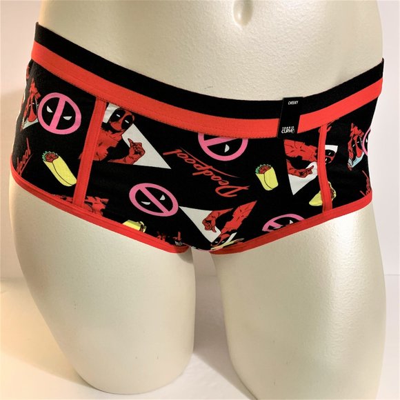 Torrid Cheeky Panties Underwear Disney Marvel Deadpool Tacos Plus Size 1 14 / 16 - Picture 1 of 4